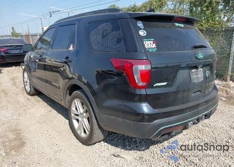 2017 Ford Explorer Sport from USA, damaged, VIN 1FM5K8GT0HGC09557